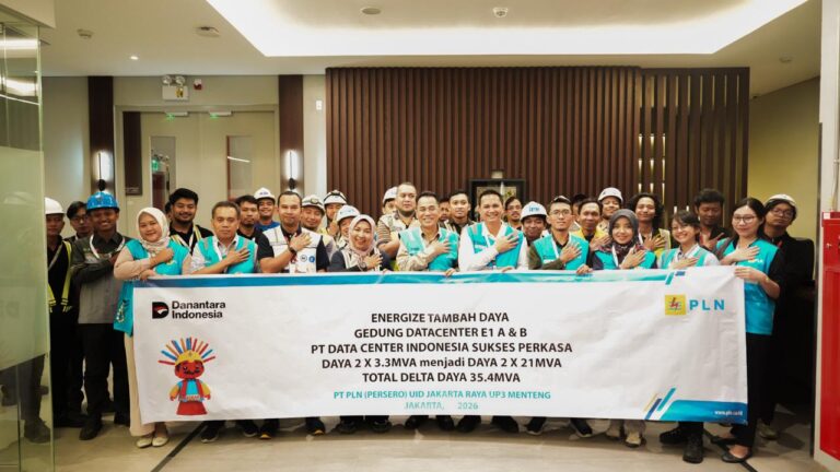 PLN Dukung Ekosistem Digital Nasional, Tingkatkan Daya Listrik Gedung Data Center hingga 21 MVA